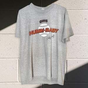 Vintage 80s Screen Stars San Francisco Giants Humm Baby T Shirt XL